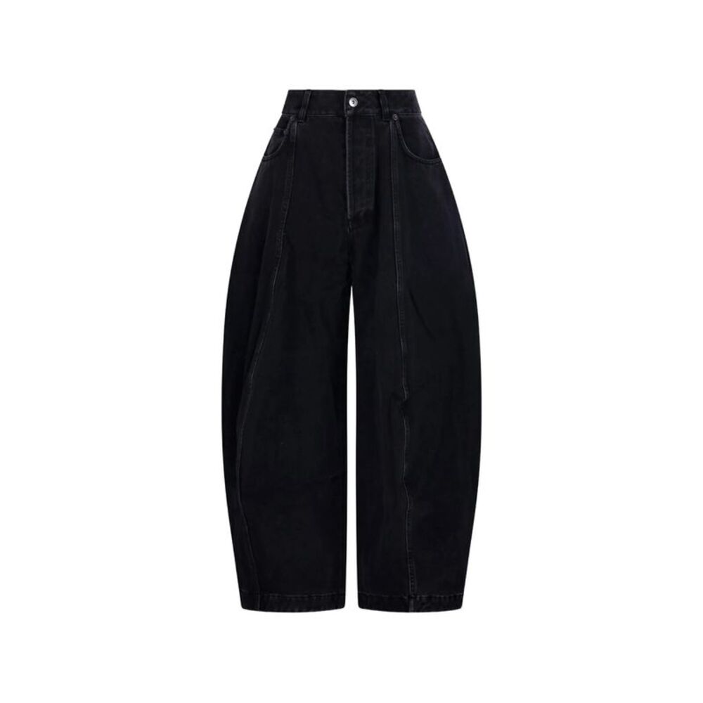 Lamrons Black Denim - Wide-Leg Jeans Women